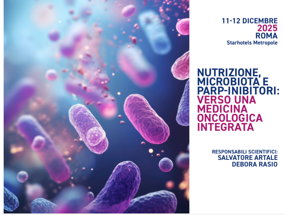 Nutrizione, microbiota e parp-inibitori: verso una medicina oncologica integrata